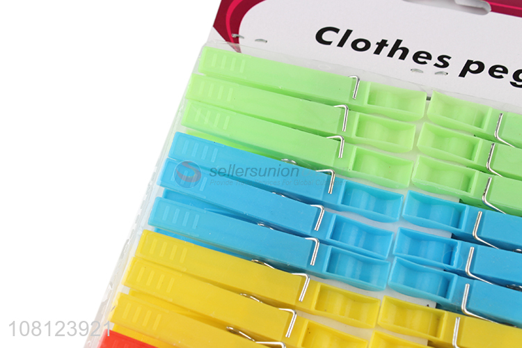 Wholesale Fashion Clothespin Plastic Clothes Pegs Set