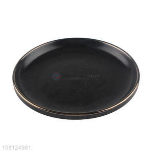 New arrival ceramic serving plate porcelain salad plate