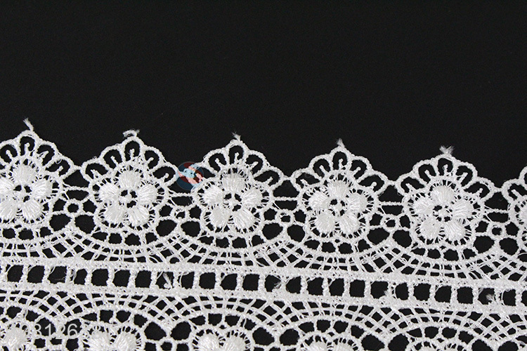 New design white fashion clothing accessories lace trim