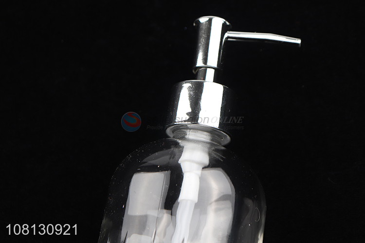 Yiwu wholesale transparent lotion bottle for bathroom