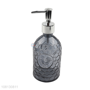 Yiwu wholesale black vacuum press lotion bottle