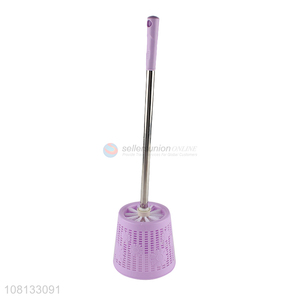 Latest products long handle plastic toilet brush for sale