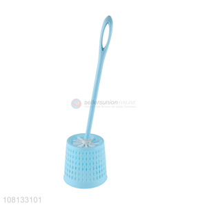 New arrival blue household plastic toilet brush for cleaning