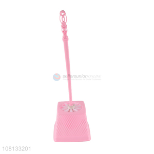 Popular products plastic long handle toilet brush for household