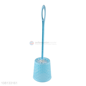 New style blue plastic toilet brush for home use