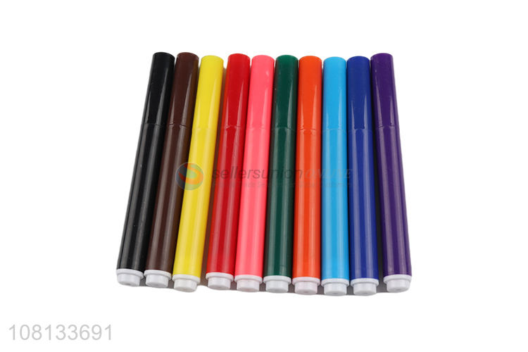 Factory direct sale eco-friendly 12colors watercolors pen