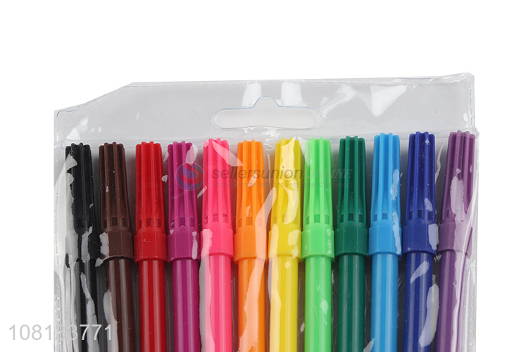 Good sale 12colors eco-friendly kids watercolors pen