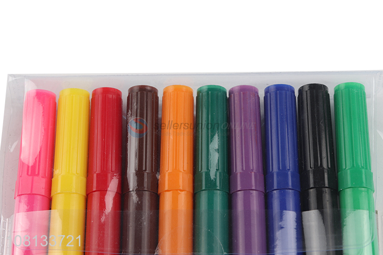 China wholesale washable 12colors watercolors pen for stationery
