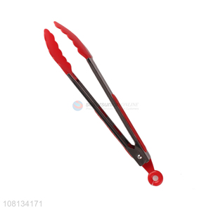 High quality multicolor food tongs kitchen barbecue tongs