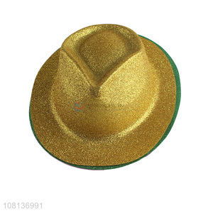 High quality funny fedora hat glitter party hat party favors