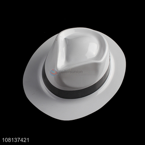 Top product pvc fedora hat party hat costume party props