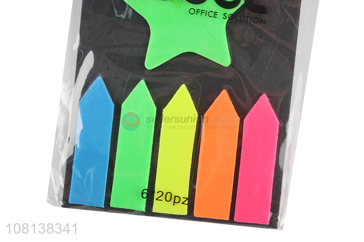 New arrival colorful sticky notes page marker note pads