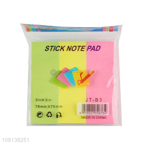 Recent design blank paper sticky notes for promotion