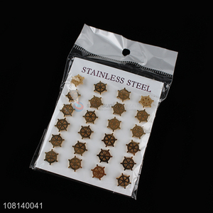 China products stainless steel fashion ear studs for sale