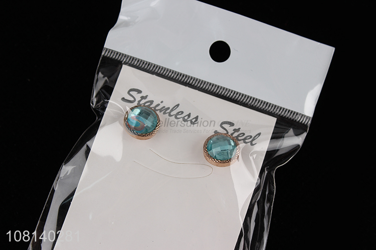 New fashion durable stainless steel ear studs for jewelry