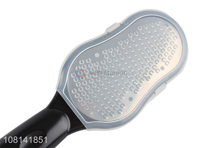 Wholesale calabash-shaped stainless steel foot file for dead skin