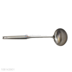 Factory price silver stainless steel frosted porridge spoon