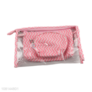 Top products 3pieces creative makeup bag storage bag wholesale