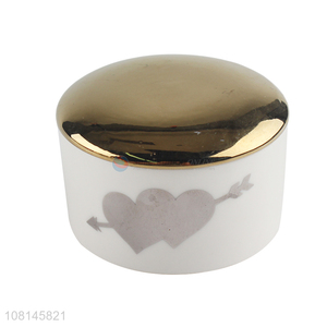 Cute Design Ceramic Storage Jar Fashion Tea Container