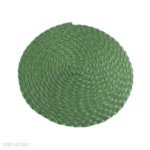 Hot sale reusable washable non-slip braided placemat tablemat