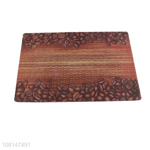 Hot sale table decoration heat resistant pvc placemat for dining