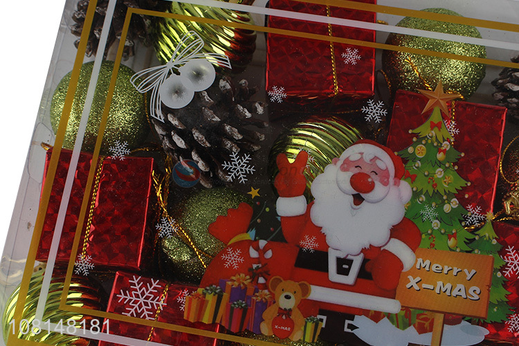 Best Selling Plastic Christmas Ball Fashion Christmas Decoration