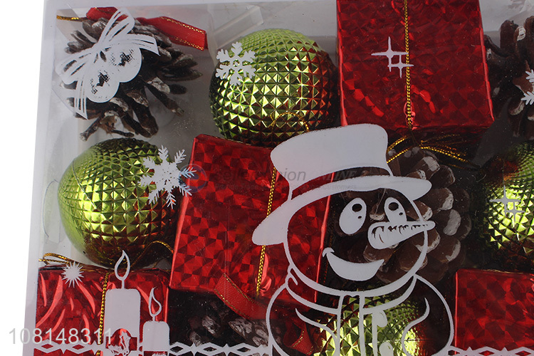 Custom Christmas Balls Pine cones Mini Gift Box For Christmas Decoration