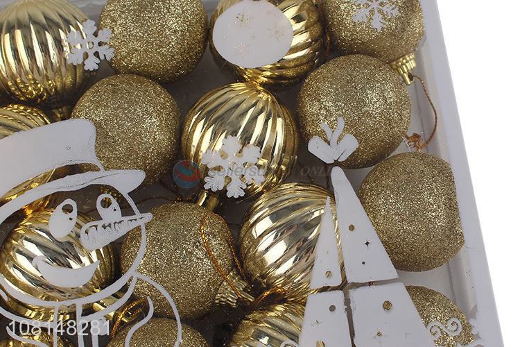 Top Quality Gold Christmas Balls For Christmas Tree Decoration