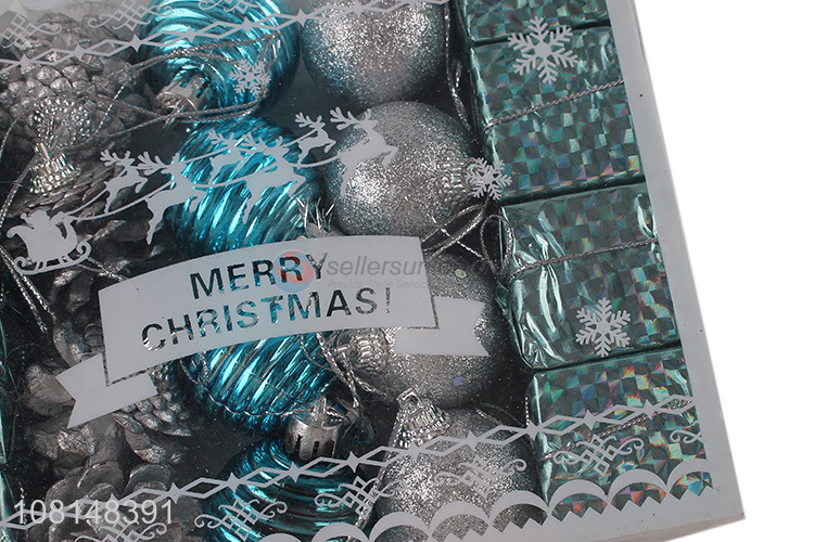 Custom Christmas Hanging Ornaments Mini Gift Box Christmas Ball Set