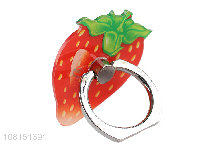 Low price wholesale strawberry stand creative mobile phone holder