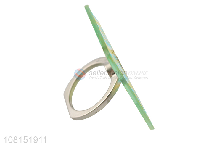 High quality plastic mobile phone holder metal ring stand