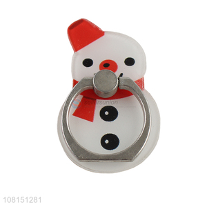 Hot selling snowman iphone holder desktop stand