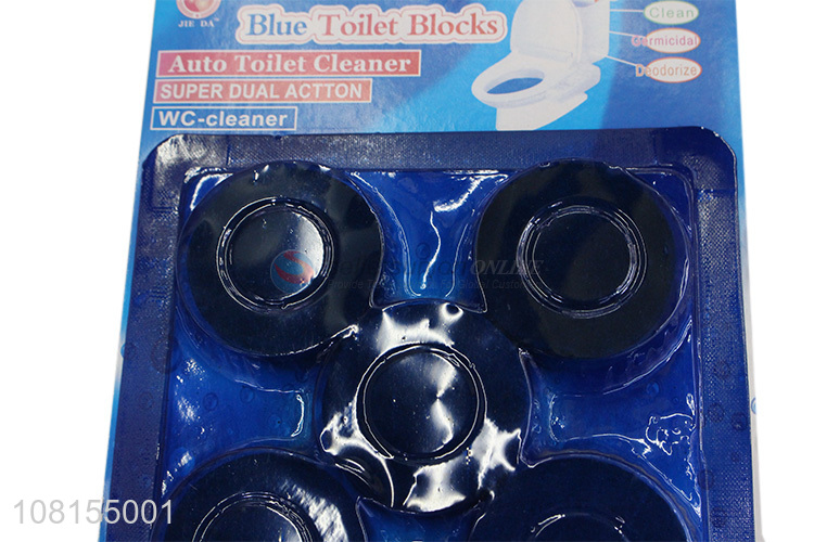 Good Quality Auto Toilet Cleaner 5 Pieces Blue Toilet Blocks