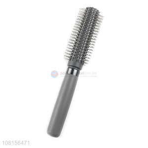 Popular products round grey curly hair comb for daily use