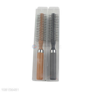 Good price multicolor round hair comb for curly hair