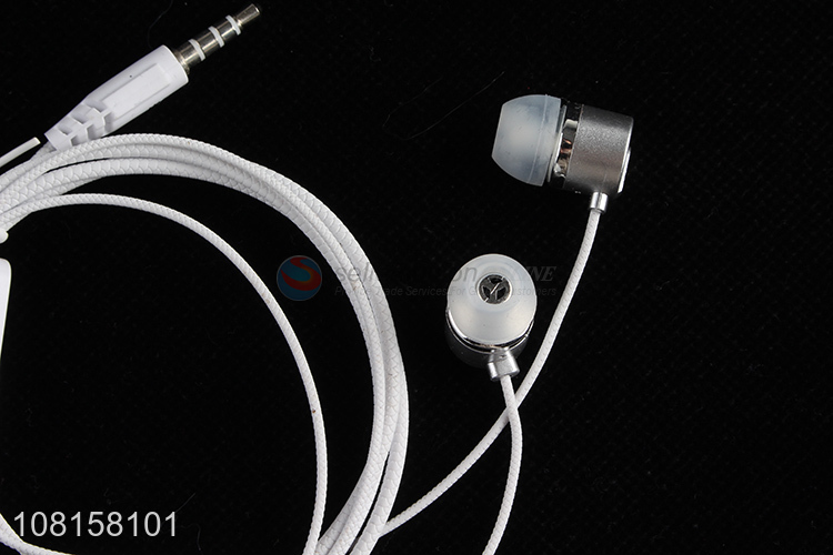 Wholesale fashion wired in-ear earbud headphones with mic