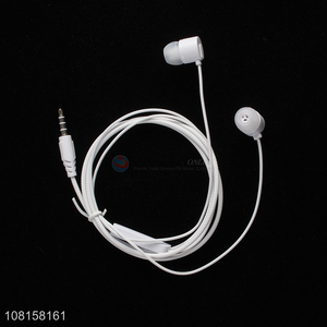 Hot selling wired stereo handsfree in-ear headphones