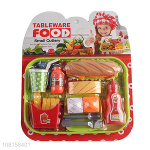 China supplier pretend play food toy set kitchen toy