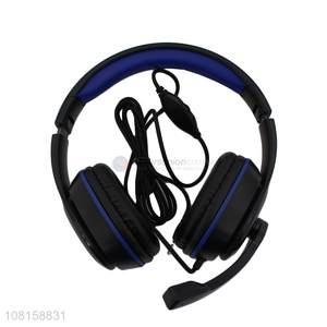 Online wholesale fashion stretchable wired gaming headphone