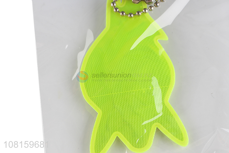 Top Quality PVC Reflective Keychain For Bag