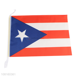 Top products polyester mini national flags for party supplies