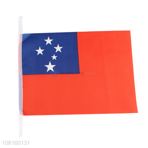 Best selling polyester mini hand held national flags wholesale