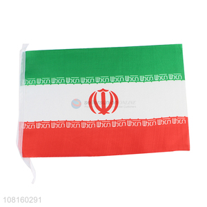 Hot products polyester mini hand waving flags national flags