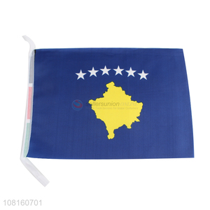 Factory price polyester sports world cup hand waving flags