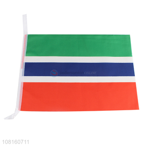Online wholesale party durable polyester mini national flags