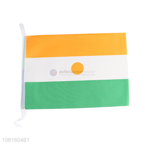 Online wholesale polyester world cup mini hand shaking flags