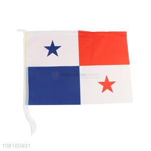 Most popular polyester mini country flags hand shaking flags