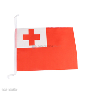 Low price durable sports party event mini national flags