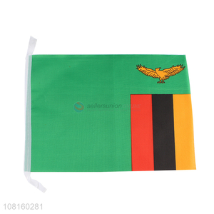 Top selling party world cup mini hand held flags wholesale