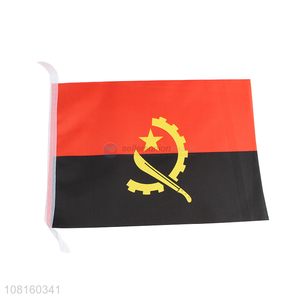 Factory supply world cup mini country hand flags for sale